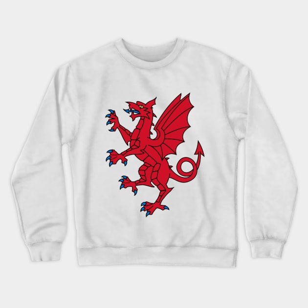 Somerset Dragon Crewneck Sweatshirt by iaredios